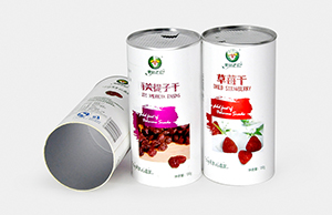 干果零食使用圓形紙罐包裝好不好？