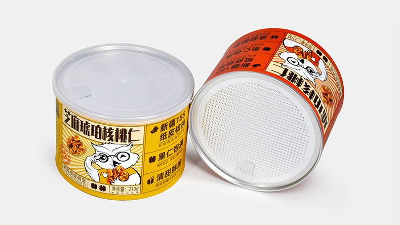 哪一種紙罐包裝更適合休閑食品？